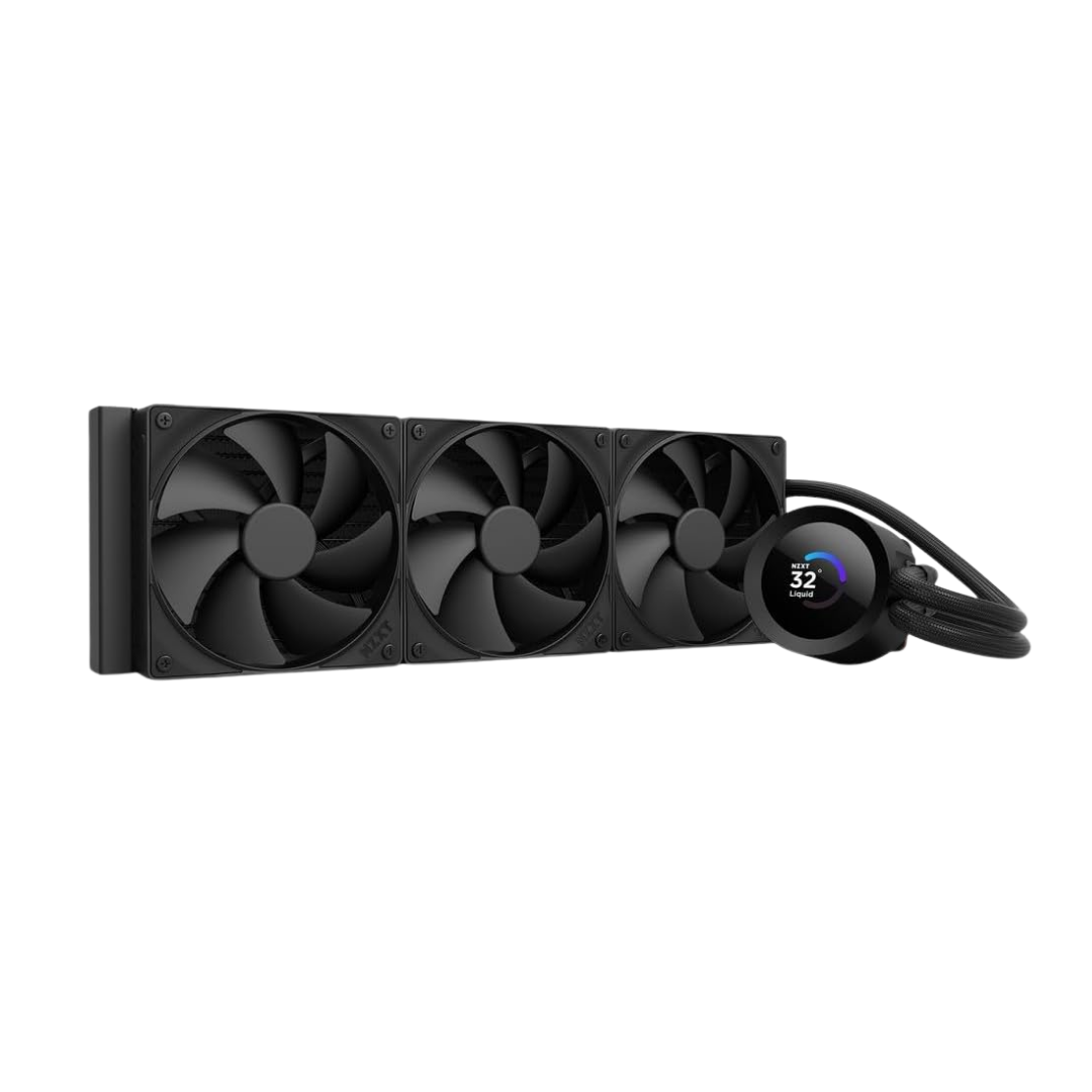 NZXT Kraken Plus 360 Enfriamiento Líquido para CPU, 3x 120mm, hasta 2000RPM, Negro