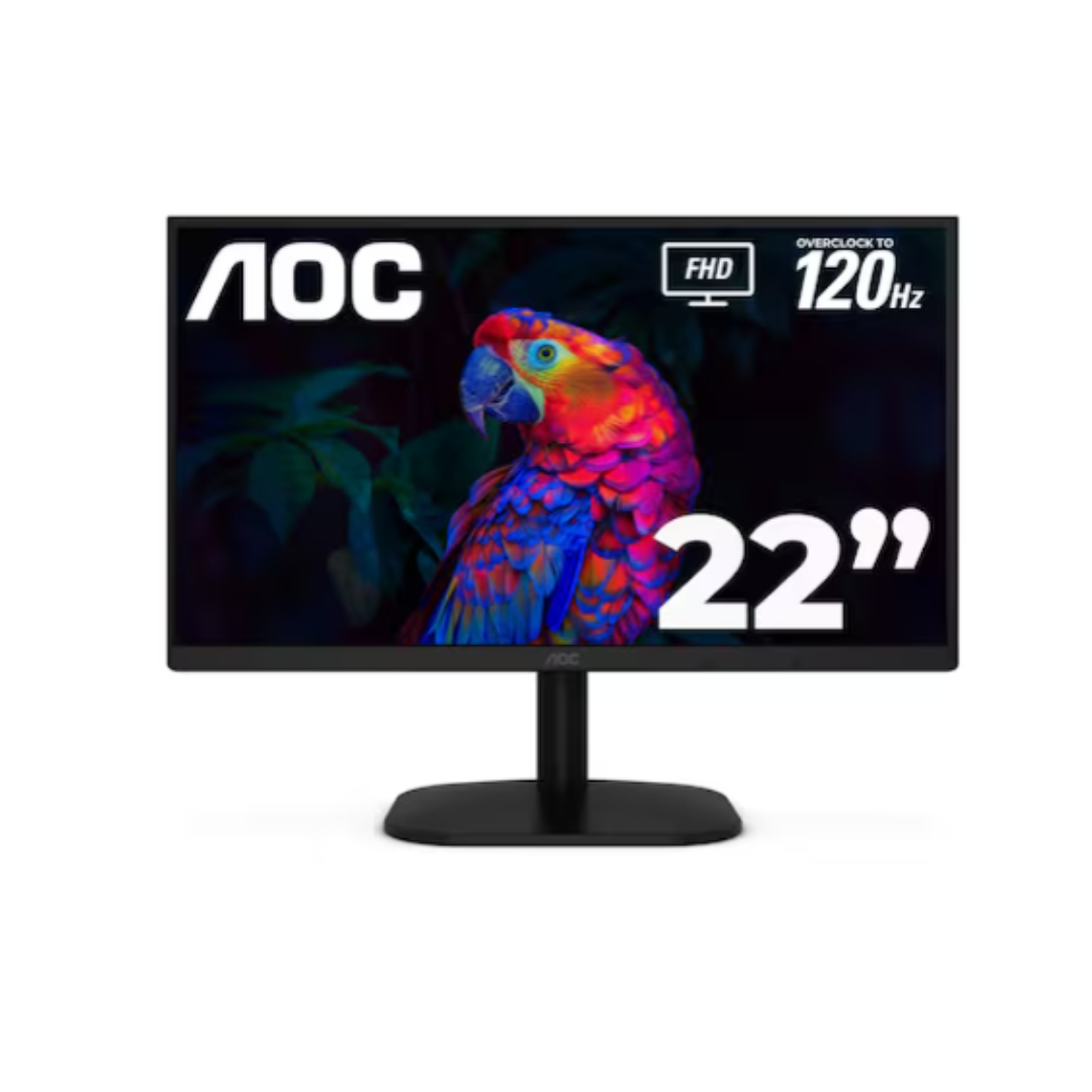 Monitor AOC 22B35HM23 LED 22", 1920x1080 Full HD, 120Hz, HDMI, Negro