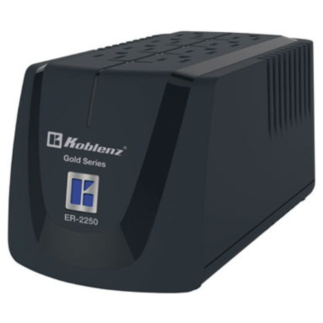 Regulador Koblenz ER-2250 , 1000W, 22500VA, Entrada 95-145V, Salida 108-132V, 8 Contactos
