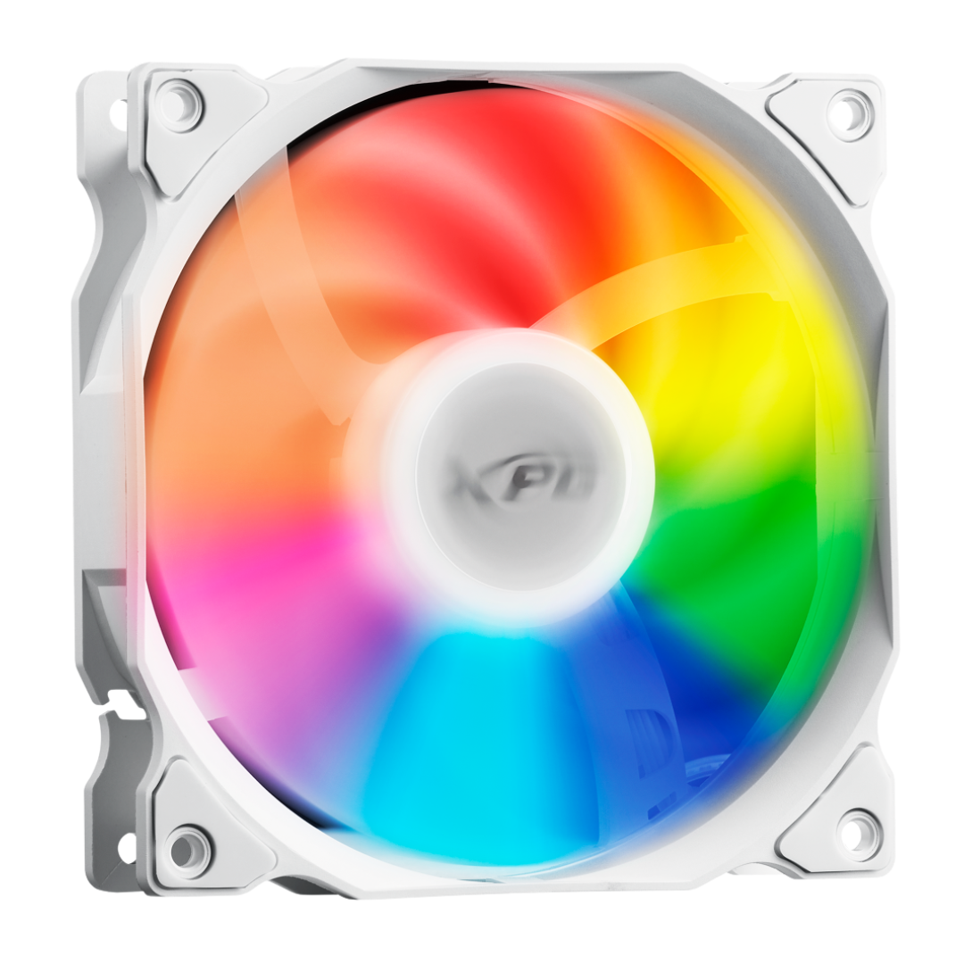Ventilador XPG Vento 120 ARGB LED, 120mm, 1200RPM, Blanco
