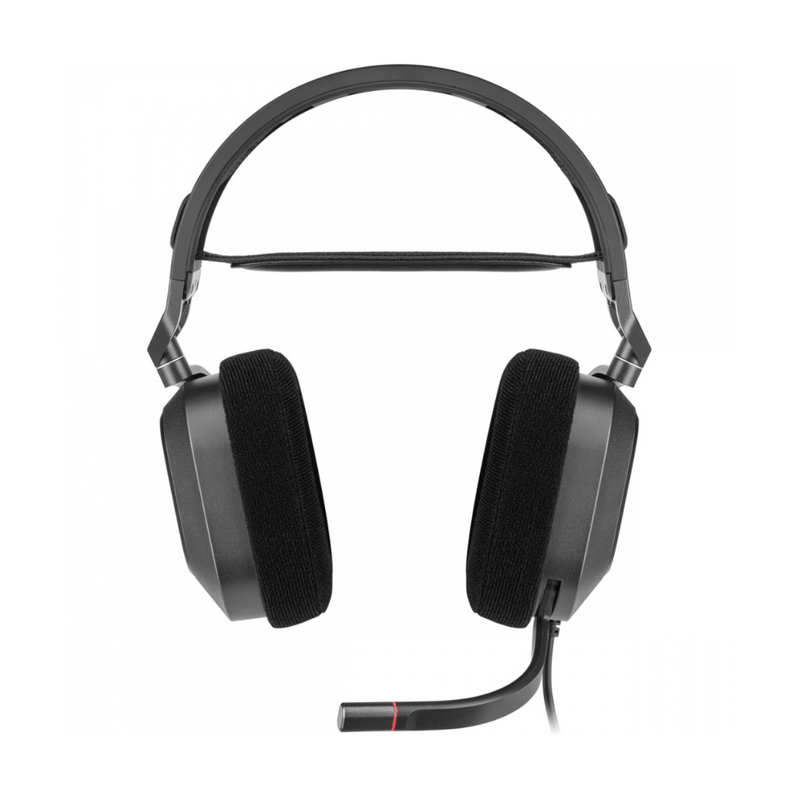 Corsair Audífonos Gamer HS80 RGB USB, Alámbrico, 1.8 Metros, USB, Negro