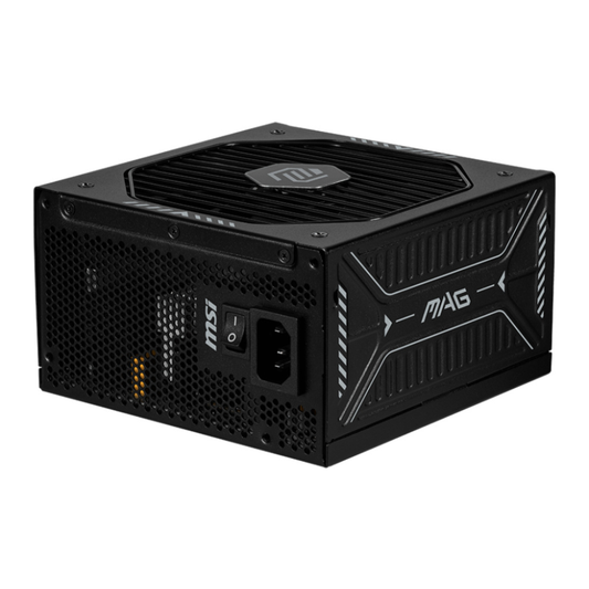 Fuente de Poder MSI MAG A1000GLS PCIE5 80 PLUS Gold ATX, Modular, 24-pin ATX, 12VHPWR, 135mm, 1000W