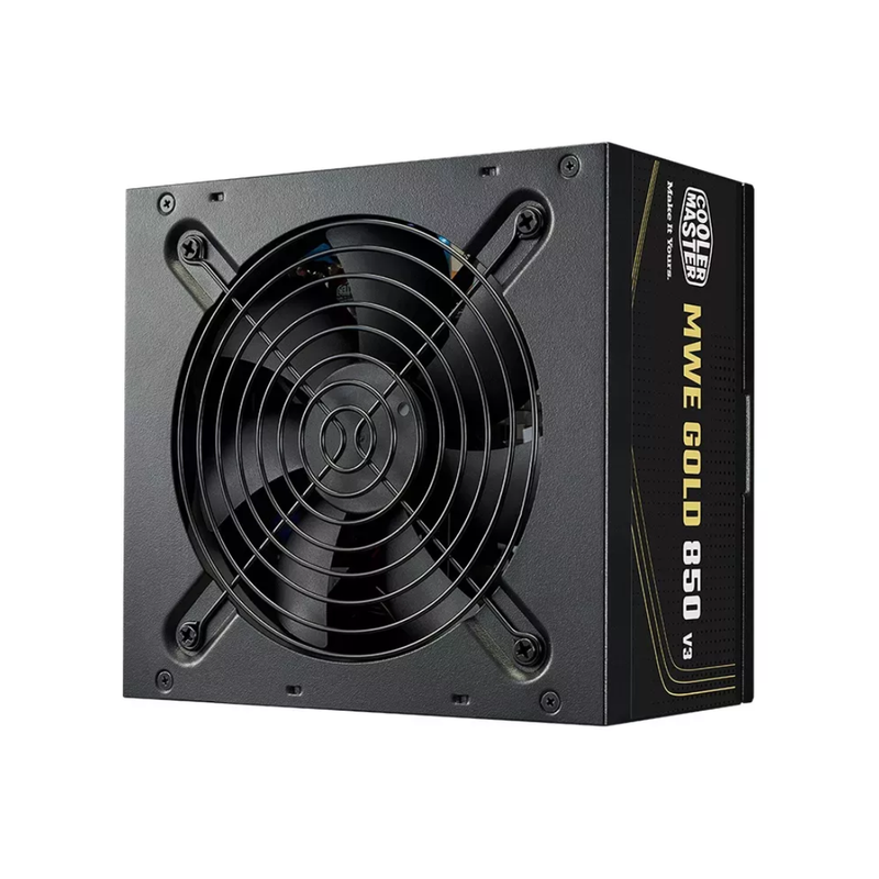 Cooler Master MWE 850 V3 80 PLUS Gold, 24-pin ATX, 12VHPWR, 120mm, 850W