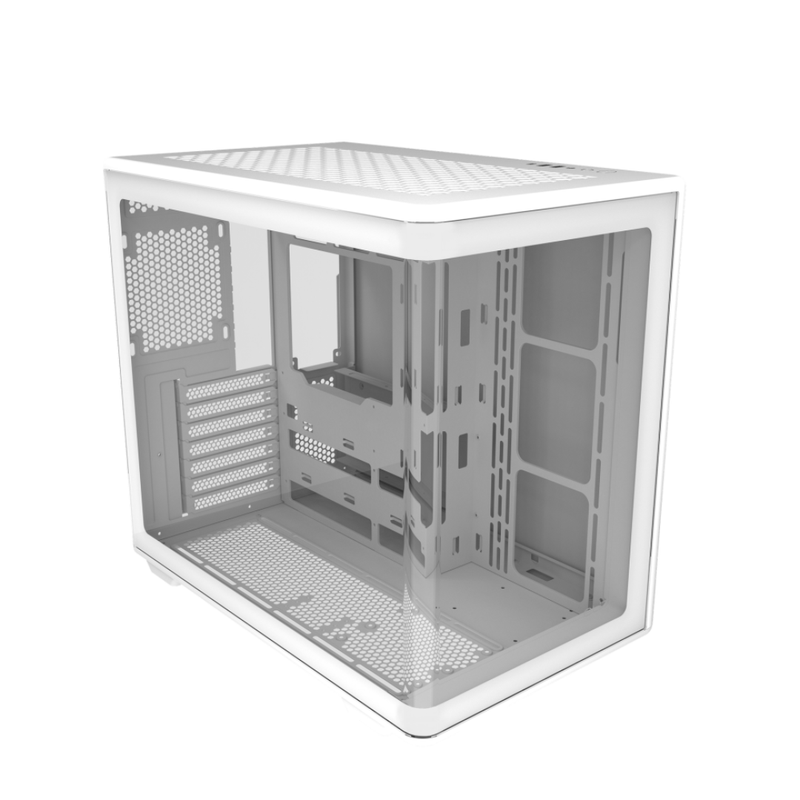 Gabinete Cooler Master ELITE 600, Midi-Tower, ATX/Micro-ATX/Mini-ITX, USB 3.0, sin Fuente, sin Ventiladores Instalados, Blanco