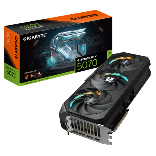 Gigabyte NVIDIA GeForce RTX 5070 Ti GAMING OC, 16GB 256-bit GDDR7, PCI Express x16 5.0