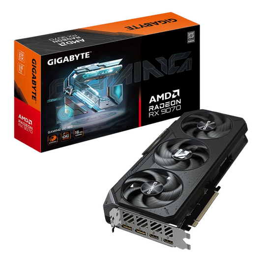 Gigabyte AMD Radeon RX 9070 GAMING OC, 16GB 256-bit GDDR6, PCI Express 5.0