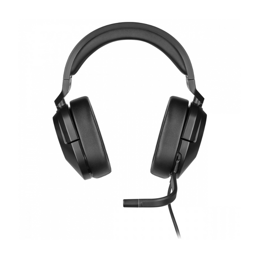Corsair Audífonos Gamer HS55 SURROUND 7.1, Alámbrico, 1.8 Metros, 3.5mm/USB, Negro