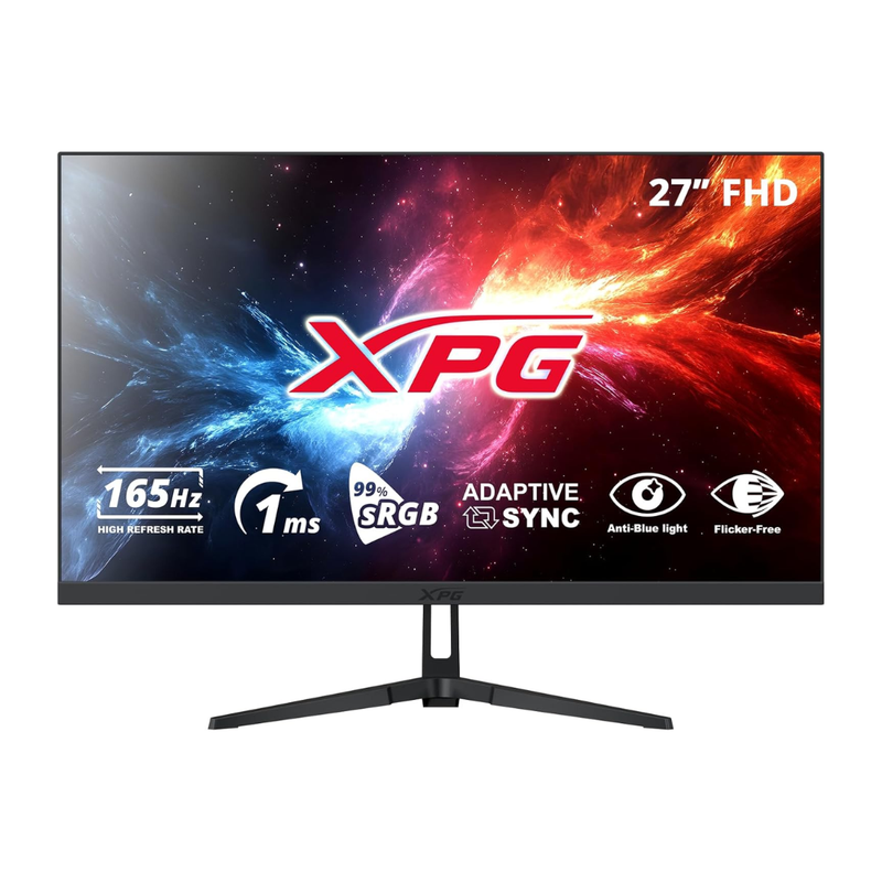 Monitor Gamer XPG RIFTR27F6-BKC LCD IPS 27", 1920x1080 Full HD, FreeSync, 165Hz, HDMI/DisplayPort, Negro