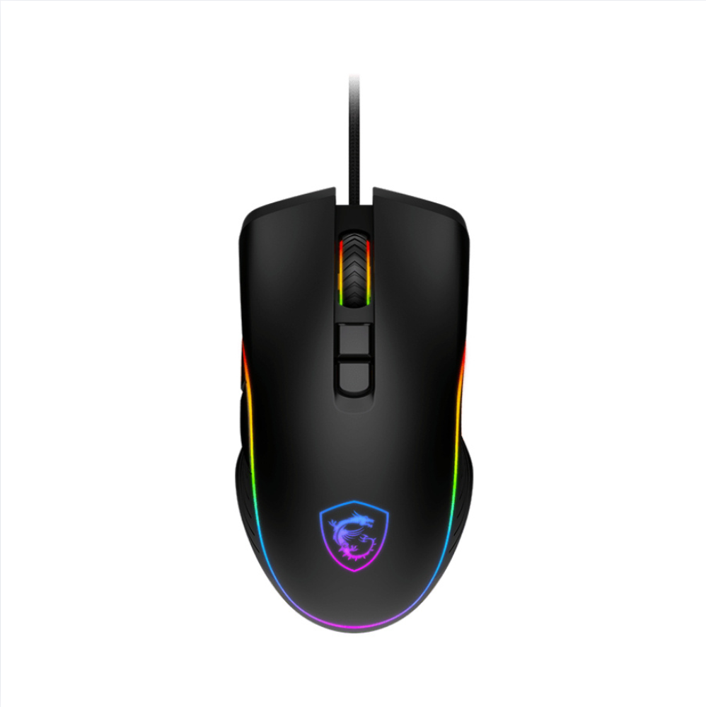 Mouse Gamer MSI GM300, Alámbrico, Óptico, 7.200DPI, USB-A, Negro