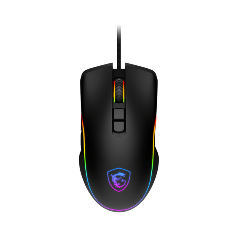 Mouse Gamer MSI GM300, Alámbrico, Óptico, 7.200DPI, USB-A, Negro
