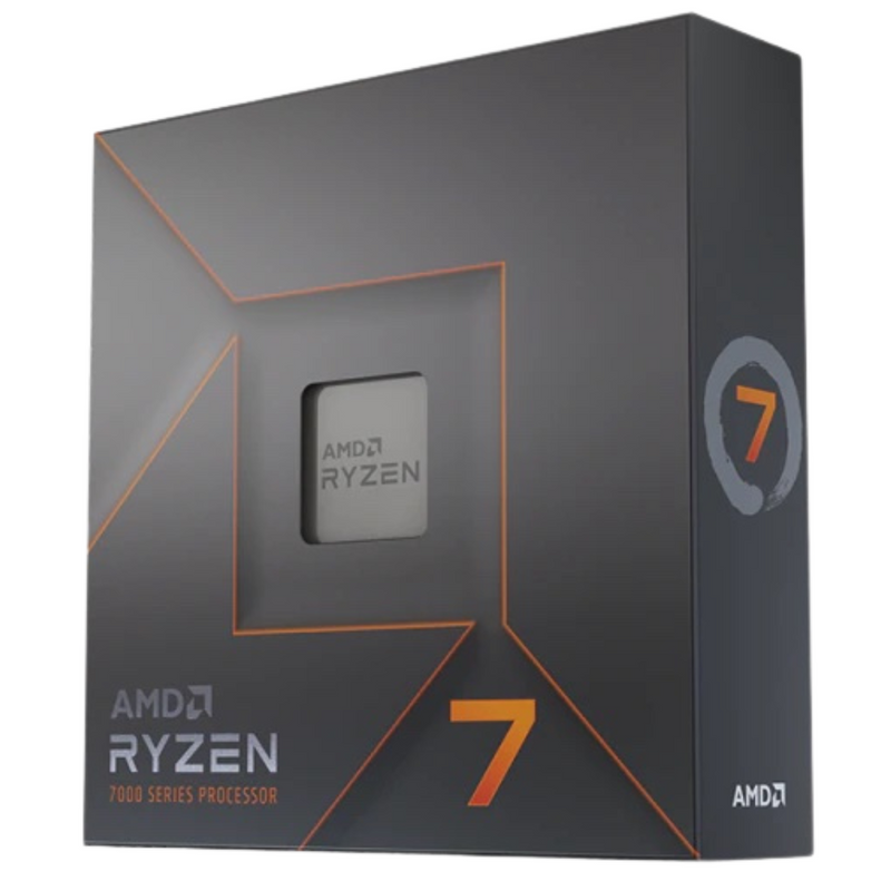 Ryzen 7 7700X con AMD Radeon Graphics, Socket AM5, 5.3GHz, 8 Núcleos, 32MB Caché - No incluye Disipador
