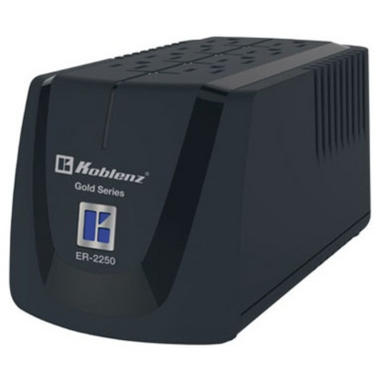 Regulador Koblenz ER-2250 , 1000W, 22500VA, Entrada 95-145V, Salida 108-132V, 8 Contactos