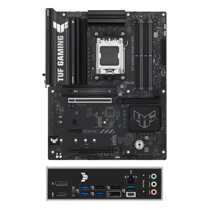Tarjeta Madre ASUS TUF GAMING B650E-E WIFI, ATX, Socket AM5, AMD B650, 256GB DDR5, HDMI/DP para AMD